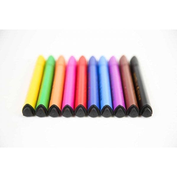 Nexus Triangular Colouring Pens (10 Wallets)