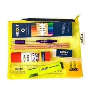 Nexus Juniors Essential Kit – 18cm x 22cm – Black Pen  (30 Pack)
