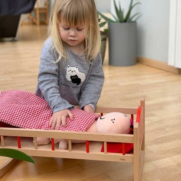 Nexus Wooden Doll Cradle