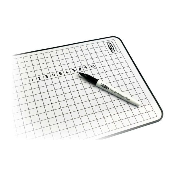 Nexus A4 Grid Writing Board (10 Pack)