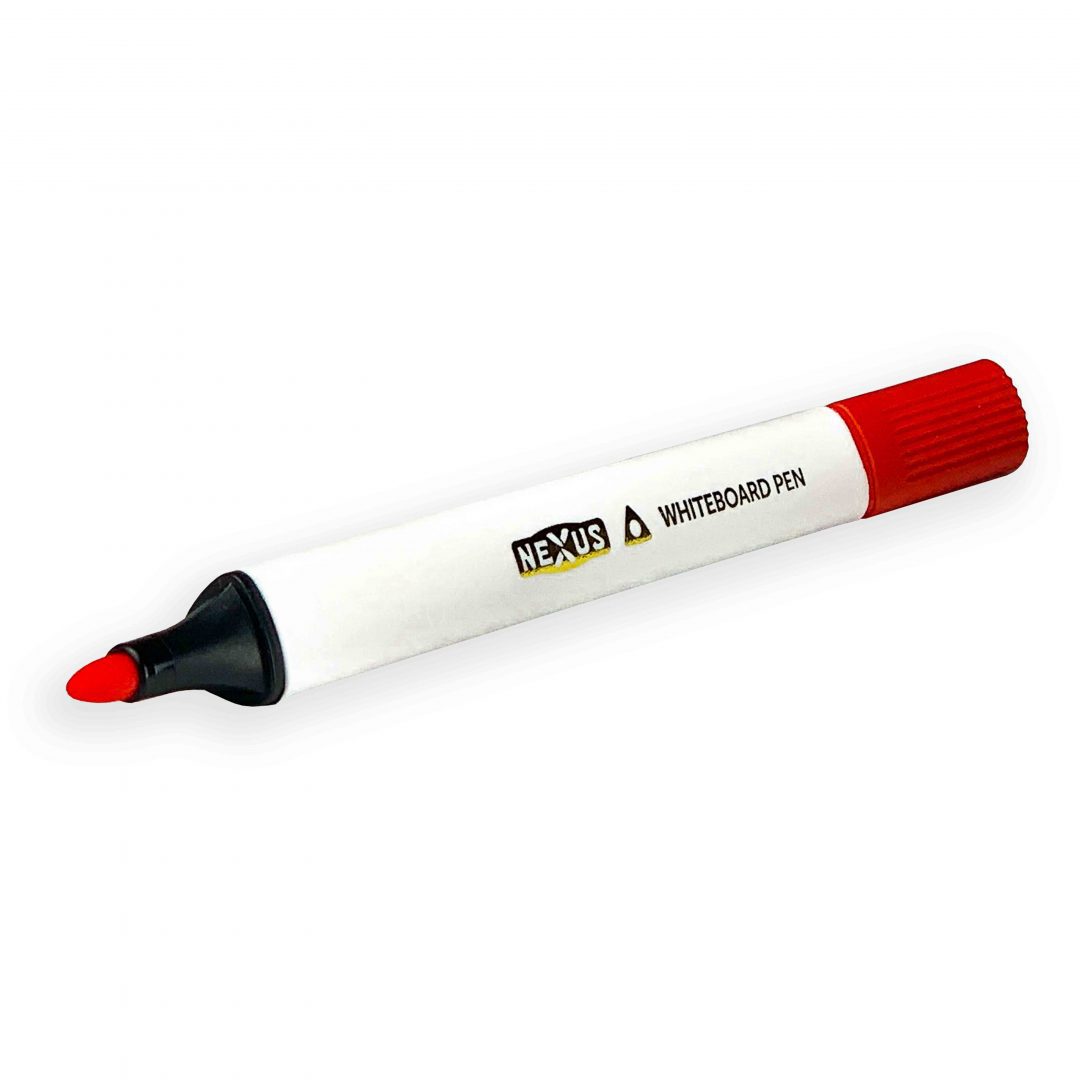 Triangular Whiteboard Pens Red (Box of 72) - Learn Play Nexus
