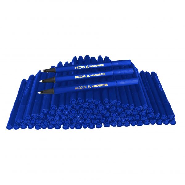 ‘My First’ Triangular Handwriters Blue – 118mm – Pack of 100
