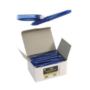 Nexus Erasable Gel Blue Pens (50 Pack)