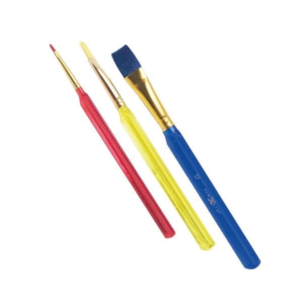 Nexus Triangular Paint Brushes (Flat Ended)