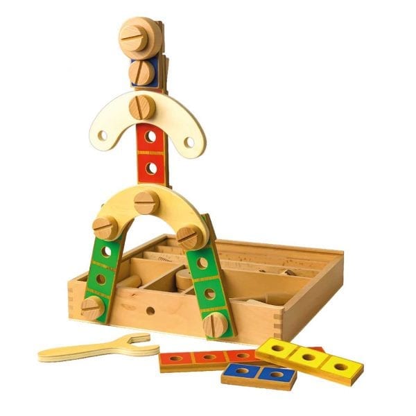 Pegs to Construction with Pegs to Count Up 1-5 Rods & Tiles