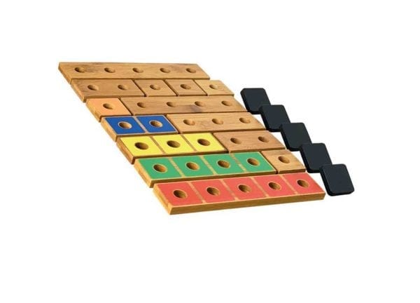 Pegs to Count Up: Exploring Numbers 1-5 Rods & Tiles