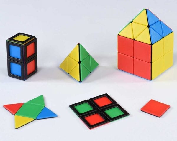 Solid Magnetic Polydron Class Set