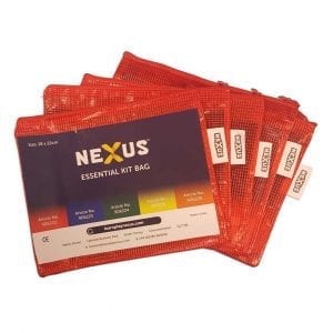 Nexus Plastic Zipper Bag