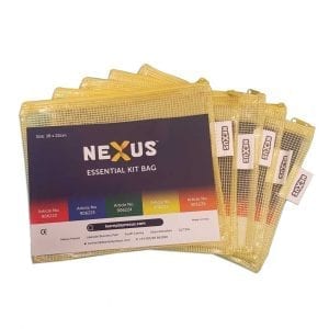 Essential Kit Zipper Bags (18cm x 22cm) 5 Colours - Learn Play Nexus