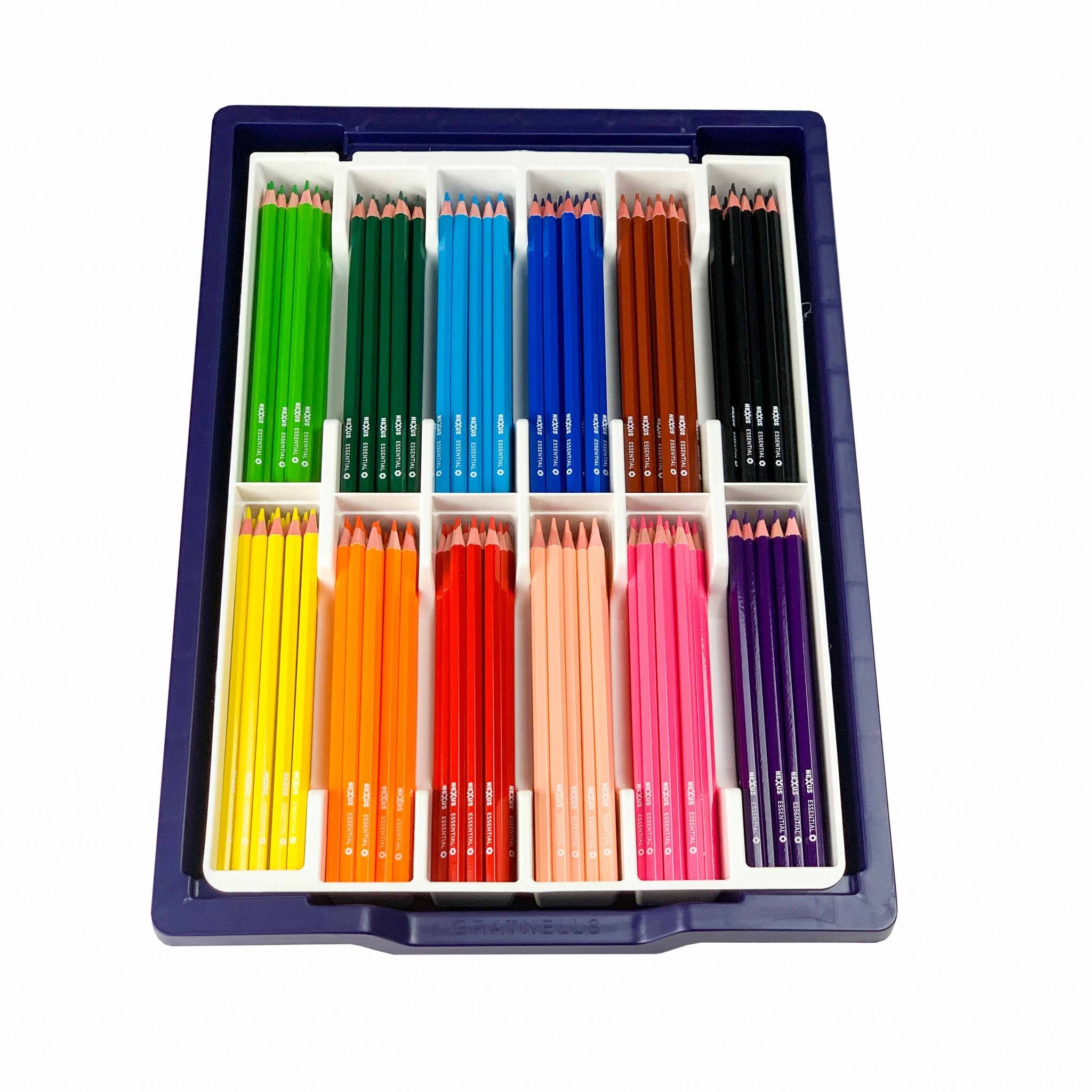 Nexus Essential Colour Pencils Hexagonal 288 Set Learn Play Nexus