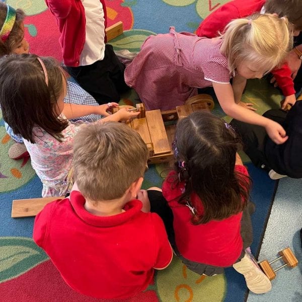 Classroom Wooden Blocks for Children