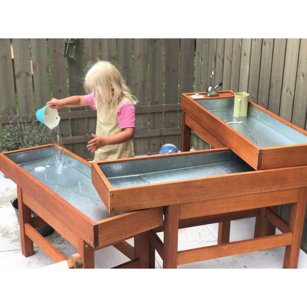 Classroom Outdoor Water and Sand Table with Pump