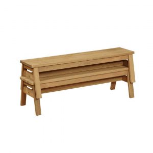 Outdoor Benches Set of 2