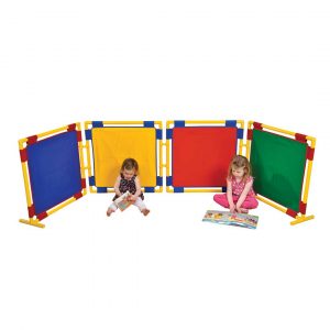 4 Square Coloured Panels
