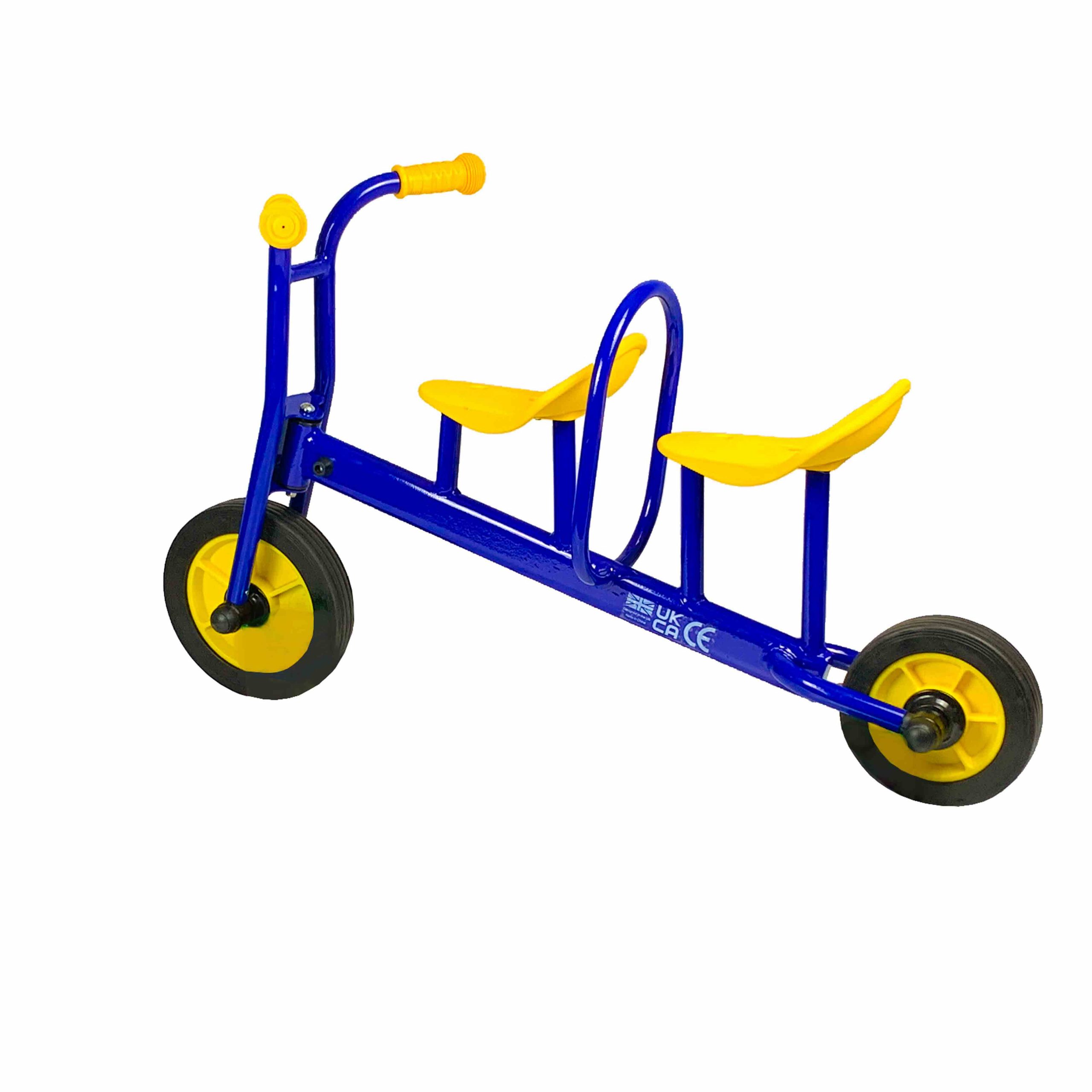 Italtrike Yellow Tricycle, 1 seat - FREE SHIPPING