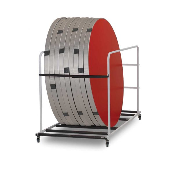 Round Fast Folding Trolley Store