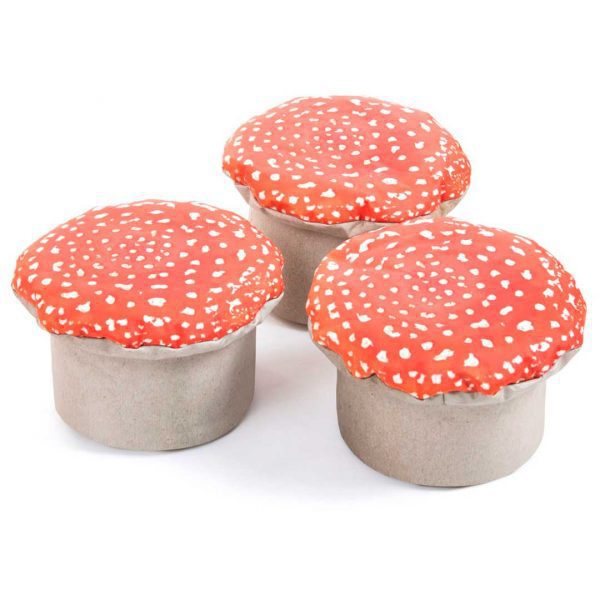 Pack of 3 Learn About Nature Woodland Toad Stool (NEW for 2020)