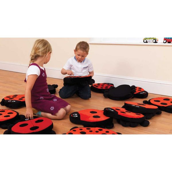 Ladybird Counting Floor Cushions Pack of 13