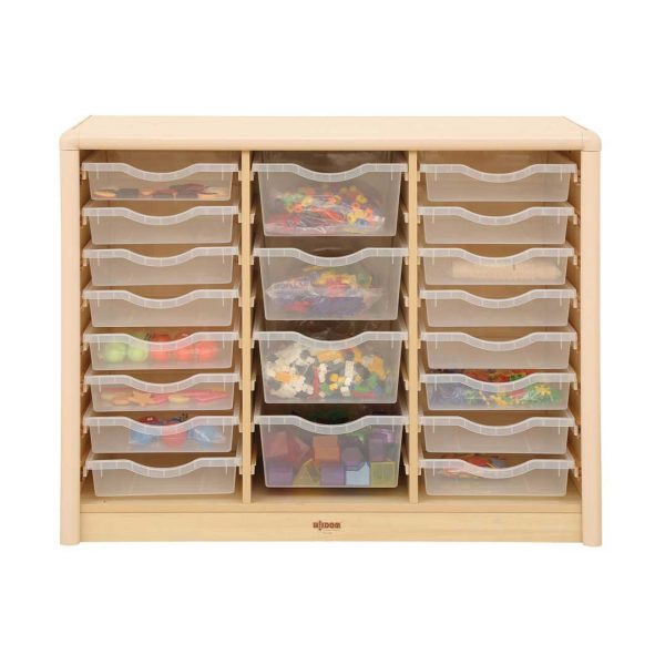 Elegant Tray Cabinet (16 Small & 4 Large Trays)