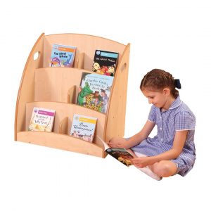 6 Compartment Book Display
