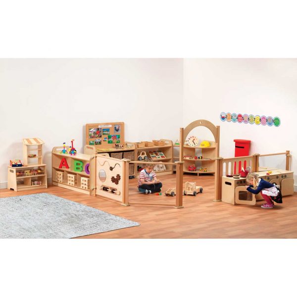 Imagination Zone with Wicker Baskets
