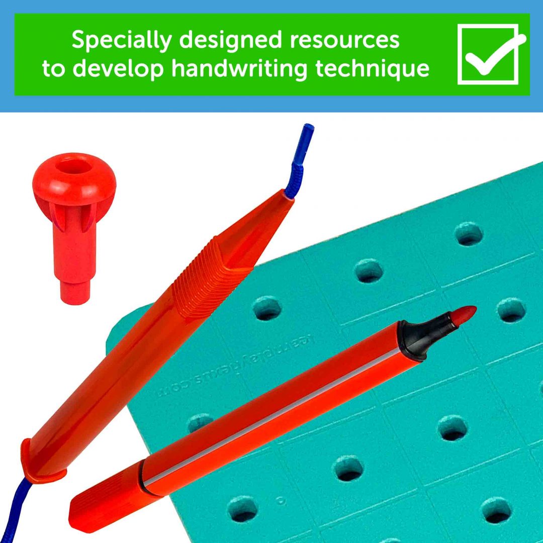 Pegs to Paper Exercises for Handwriting Set Learn Play Nexus