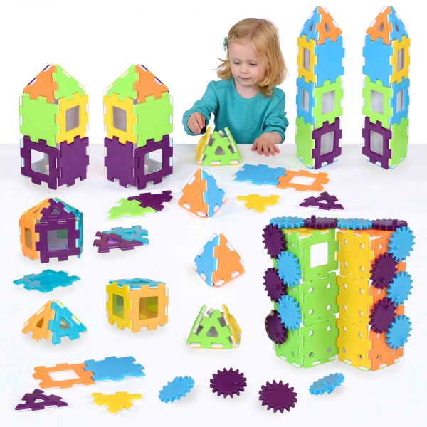 Polydron Early Years Super Set – 140 Pieces