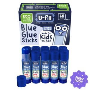 U-fill Blue Glue Sticks