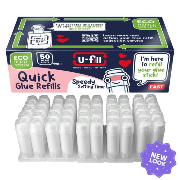 50 U-fill Quick Glue Stick Refills