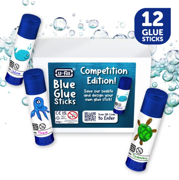 U-fill Blue Glue Sticks Competition Edition!