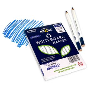 Writeboard Markers: Blue – 12pcs