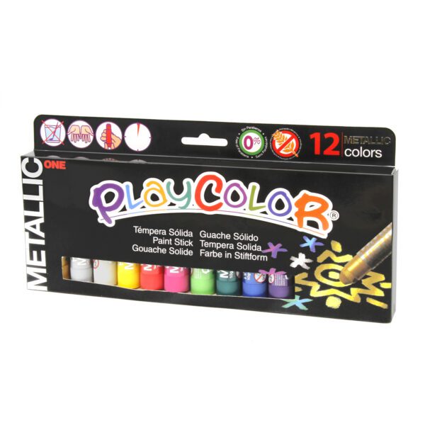 Playcolor: Metallic 10g – 12 pcs