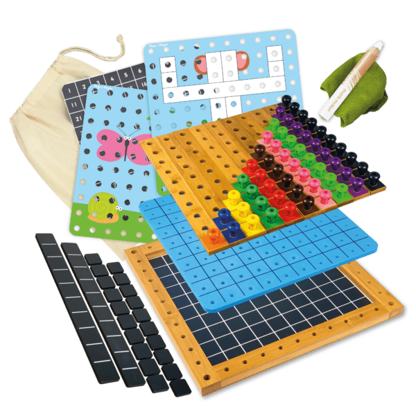 Pegs to Paper: Count Up