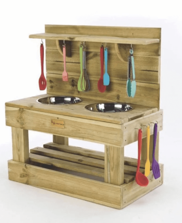Classic Double Dirt Mud Kitchen Classic Double Dirt Mud Kitchen