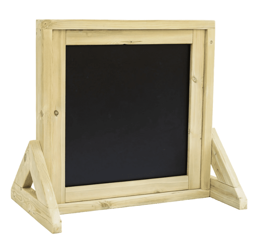 Square Freestanding Chalkboard Square Freestanding Chalkboard