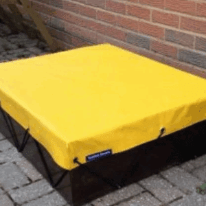 Sandpit with UPVC Cover