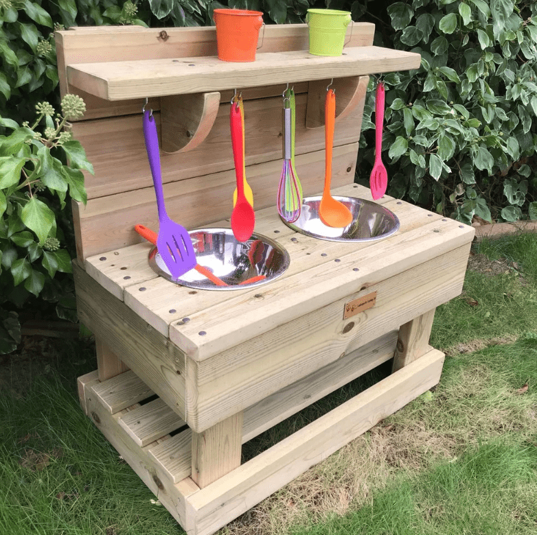 Deluxe Double Dirt Mud Kitchen Deluxe Double Dirt Mud Kitchen