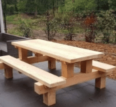 Sturdy Picnic Bench Sturdy Picnic Bench