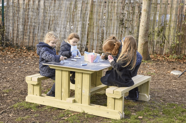 Chalkboard Picnic Table Chalkboard Picnic Table