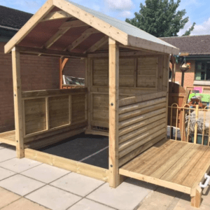 2m x 2m Large Sandpit Stage and Shelter 2m x 2m Large Sandpit Stage and Shelter