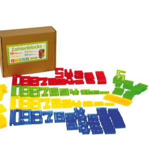 Translucent Number Stack Learning Set