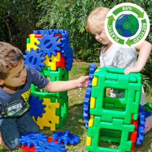 Giant Polydron Gears Set – 58pcs