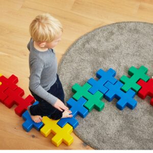 KAEMPE – 24 pcs (5 x red, 5 x blue, 5 x green, 5 x yellow, 4 x white)