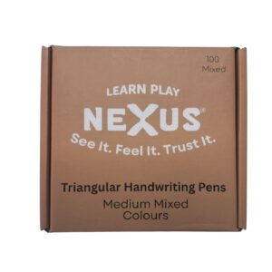 Tri Handwriters Medium – Mixed 100, 25pcs each colour