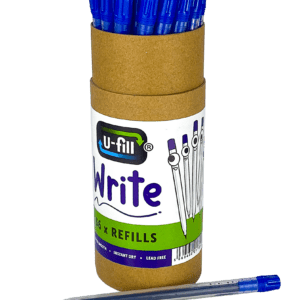 U-Fill Write Pen Refill 0.7mm Blue – 36pcs
