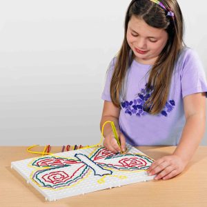 Nexus White Pattern Playboard - Set of 4